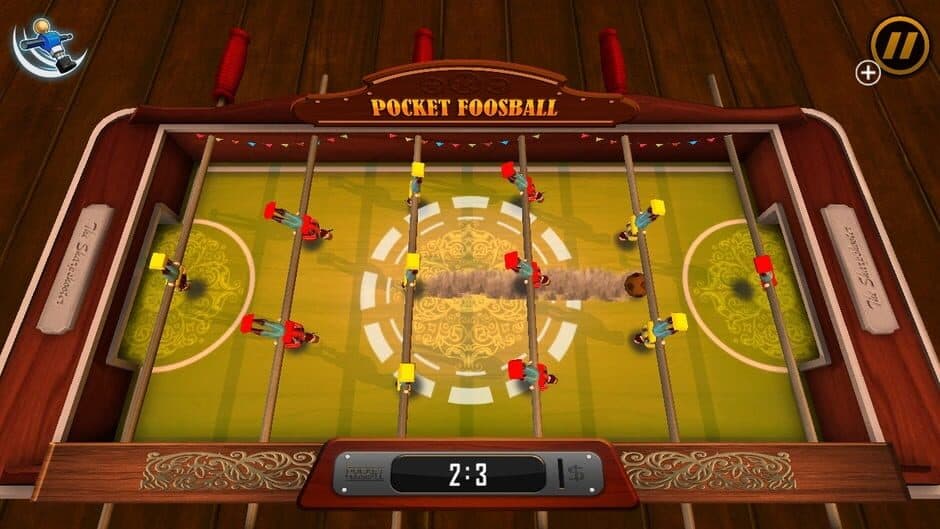 Pocket Foosball screenshot 1