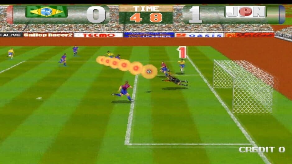 Tecmo World Cup '98 screenshot 1