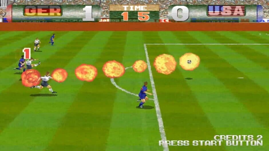Tecmo World Cup '98 screenshot 4