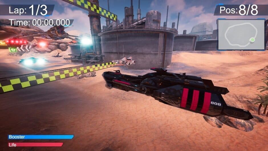 Sci-Fi Racer Simulator screenshot 3