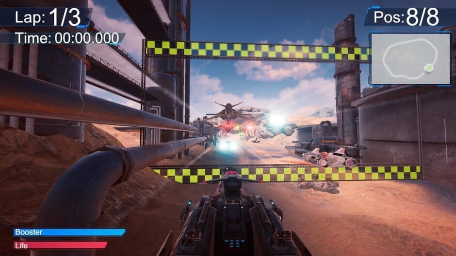 Sci-Fi Racer Simulator screenshot 4