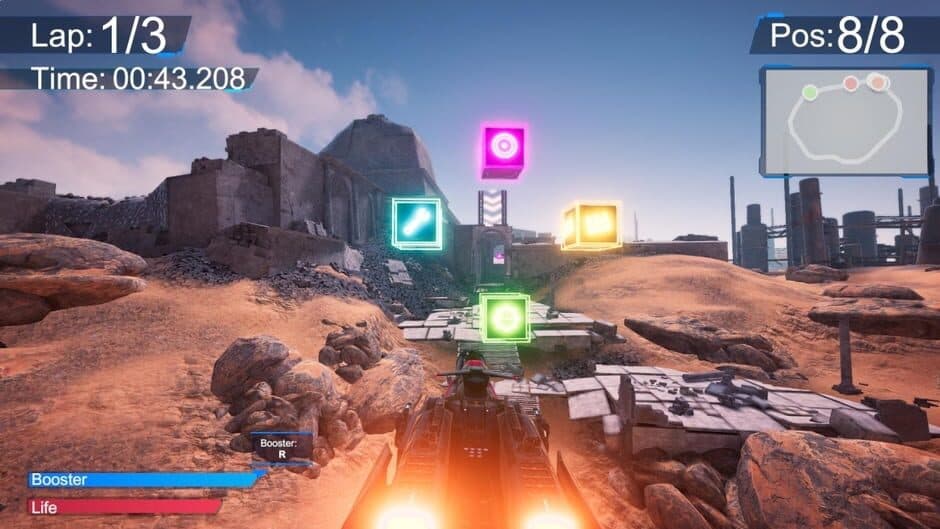 Sci-Fi Racer Simulator screenshot 5