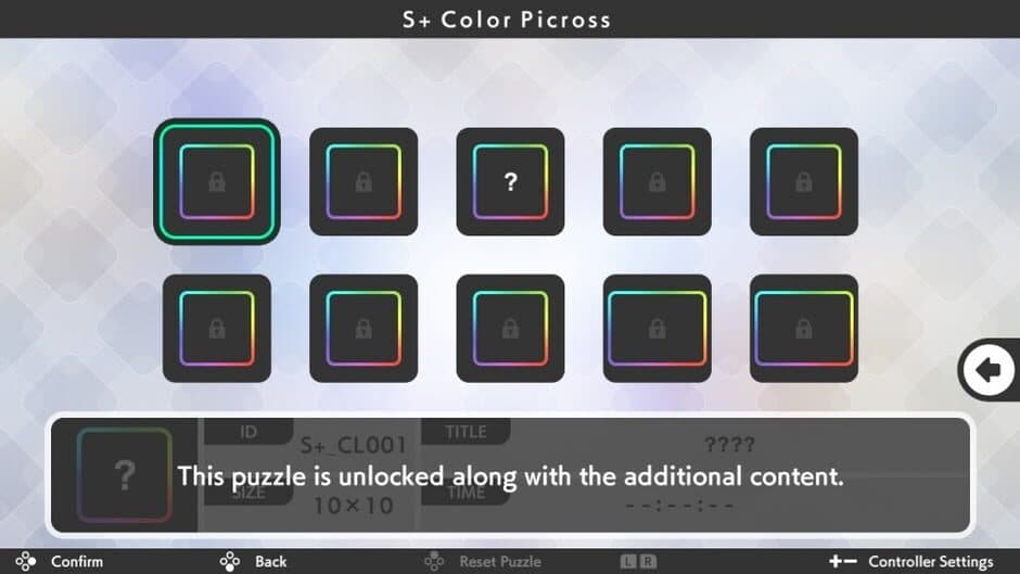 Picross S+ screenshot 5