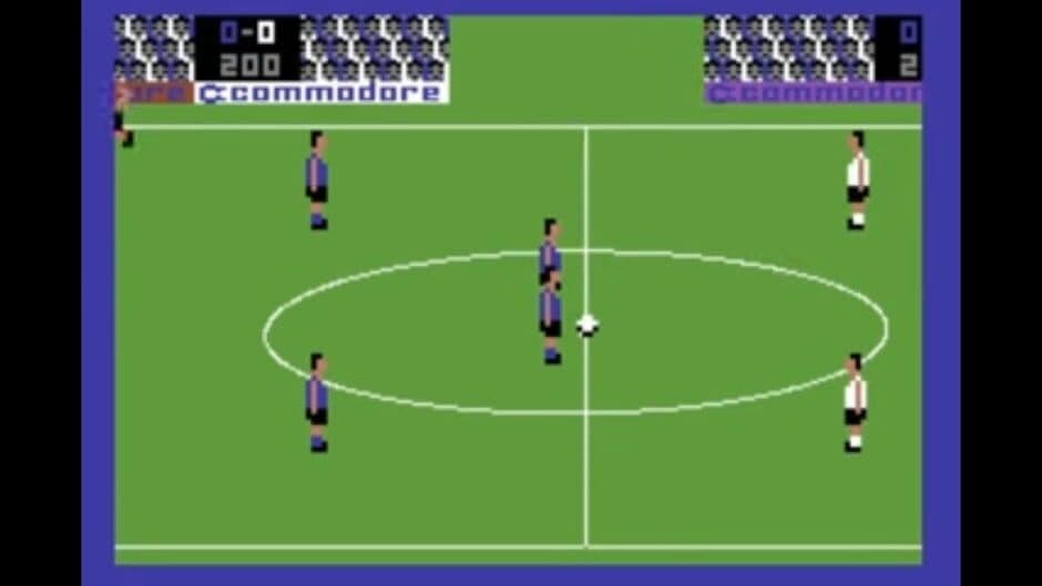 Commodore's International Soccer screenshot 2