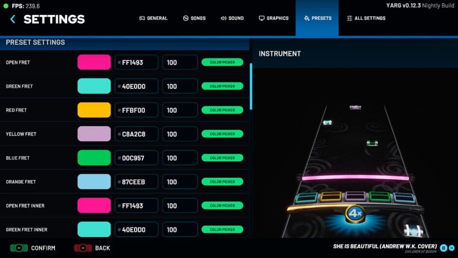 YARG screenshot 1