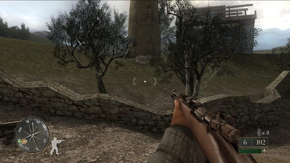 Call of Duty 2: Big Red One screenshot 1