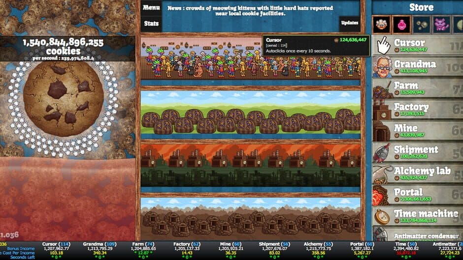Cookie Clicker screenshot 1