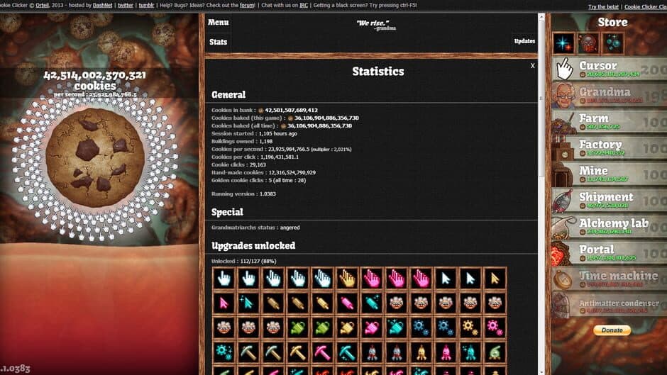 Cookie Clicker screenshot 2