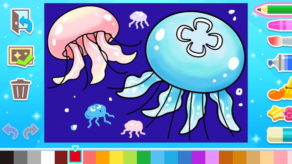 Coloring Book Series: Aquarium screenshot 2