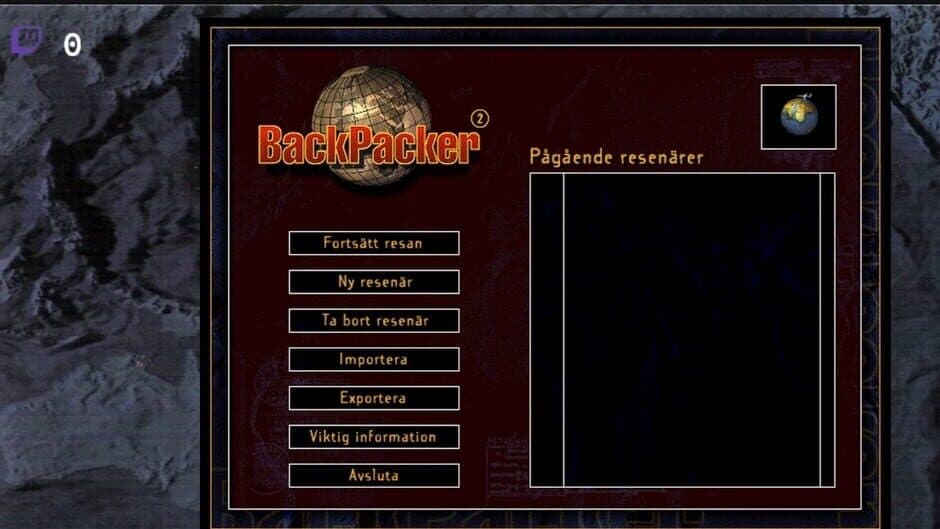 Backpacker screenshot 1