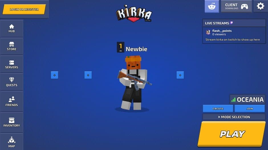 Kirka.io screenshot 1