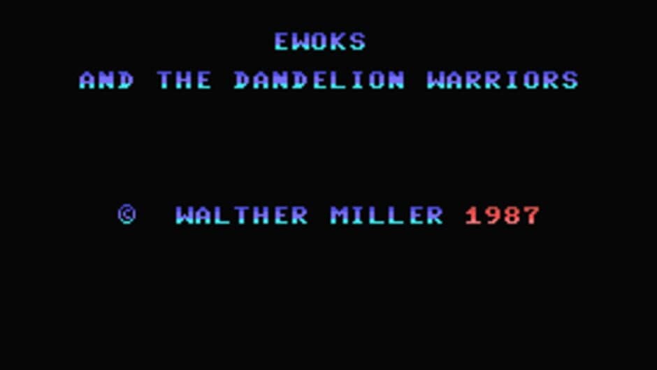 Ewoks and the Dandelion Warriors screenshot 1