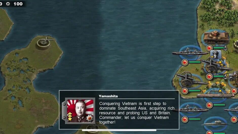 Glory of Generals: Pacific War screenshot 1