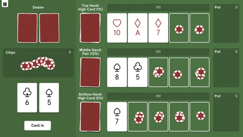 Texas Lane'em Poker screenshot 1