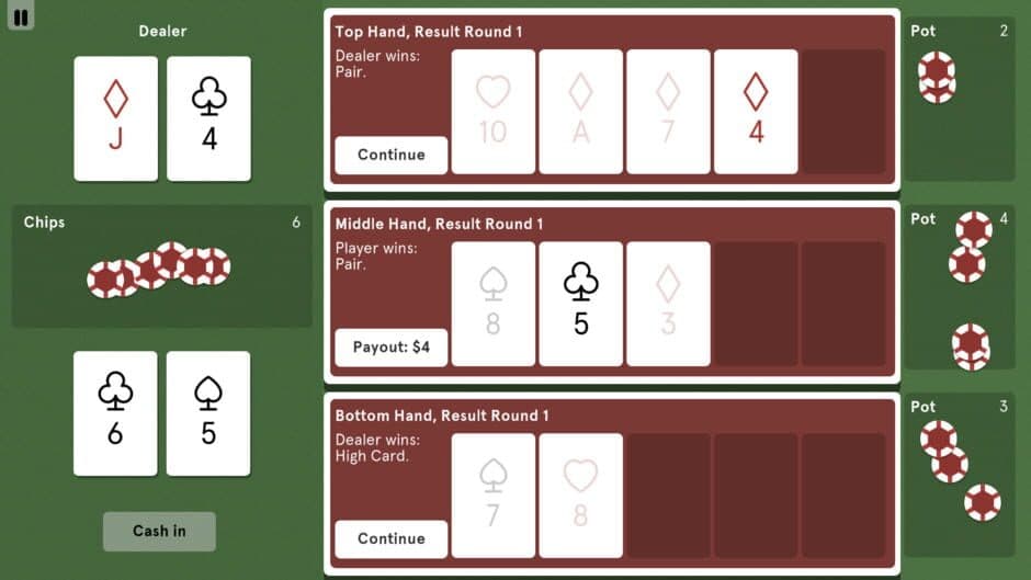 Texas Lane'em Poker screenshot 2