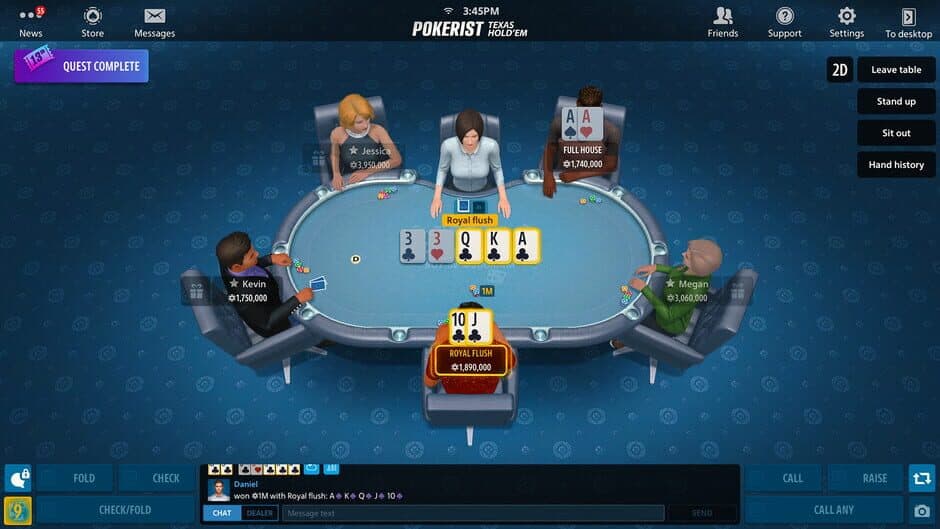 Texas Hold'em Poker: Pokerist screenshot 2