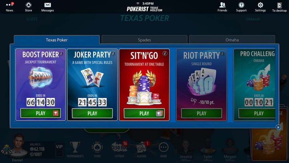 Texas Hold'em Poker: Pokerist screenshot 3