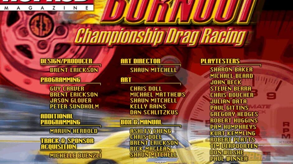 Burnout: Championship Drag Racing screenshot 6