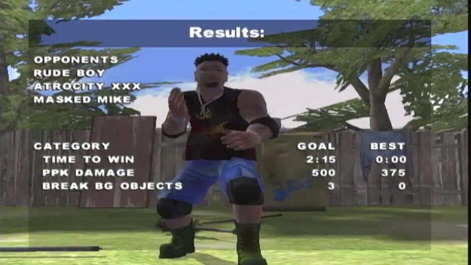 Backyard Wrestling: Don't Try This at Home screenshot 3