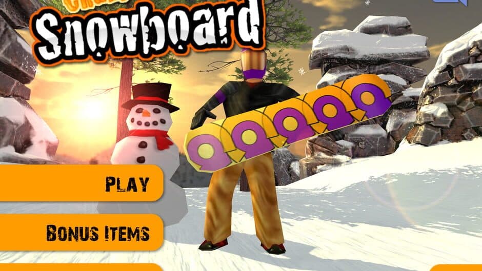 Crazy Snowboard screenshot 1
