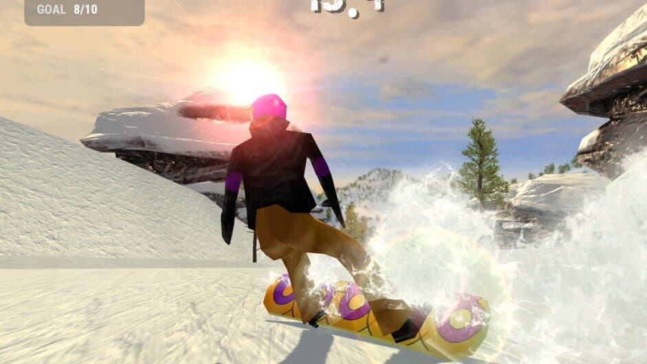 Crazy Snowboard screenshot 2