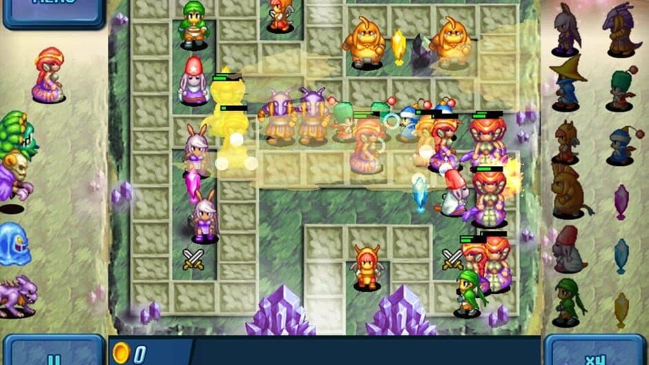 Crystal Defenders screenshot 2