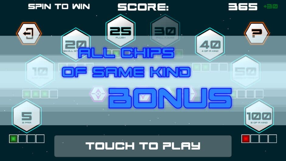 Poker Dice Solitaire Future screenshot 5