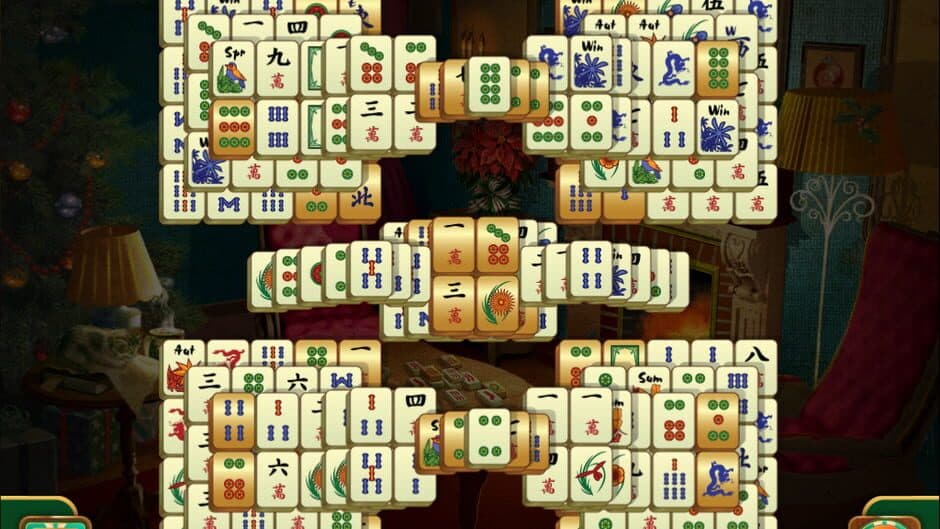 Christmas Mahjong screenshot 2