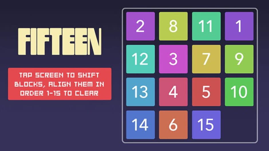 Fifteen screenshot 1