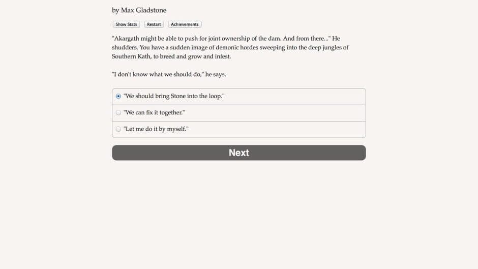 Choice of the Deathless screenshot 2