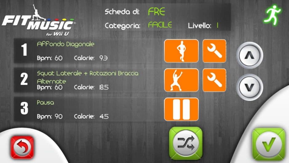 Fit Music for Wii U screenshot 1