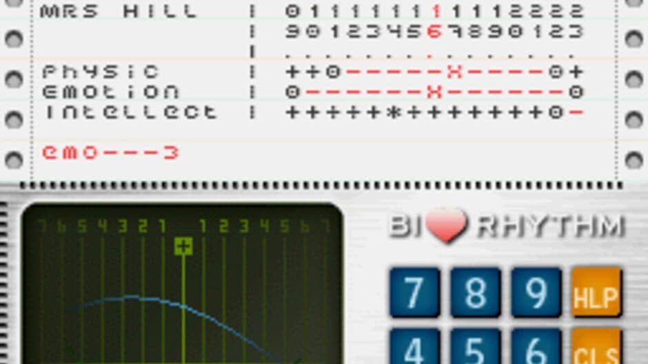 Biorhythm screenshot 1