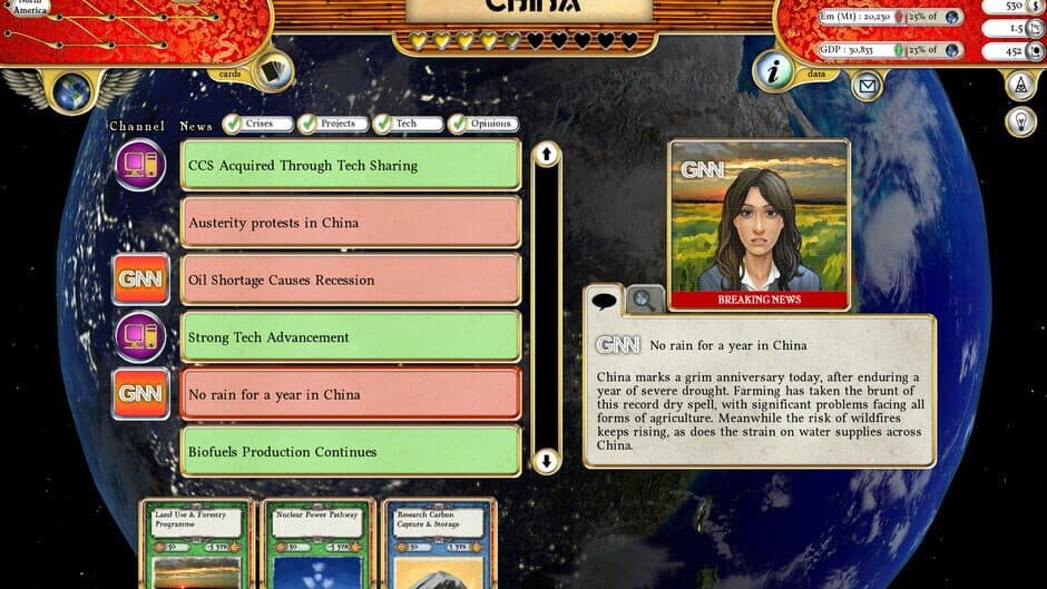 Fate of the World screenshot 1
