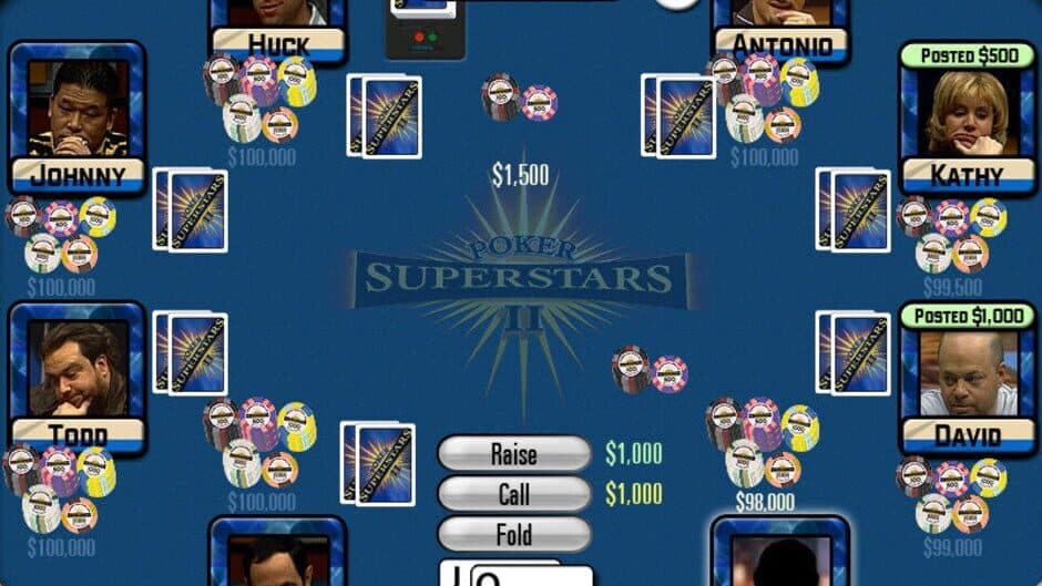Poker Superstars II screenshot 1