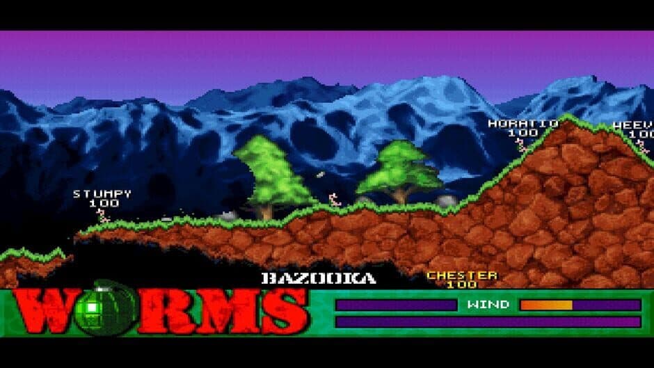 Worms screenshot 2