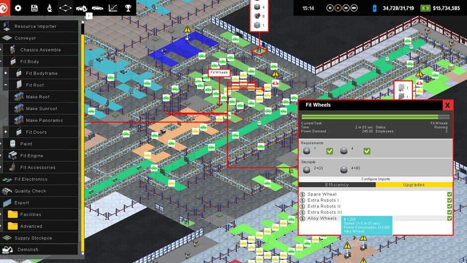 Production Line screenshot 2