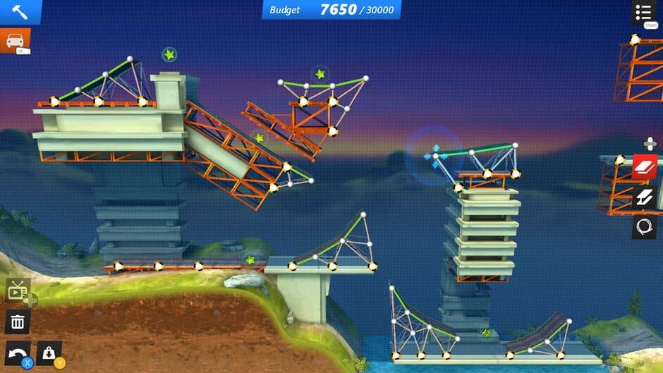 Bridge Constructor: Stunts screenshot 2