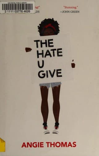 The Hate U Give cover backdrop