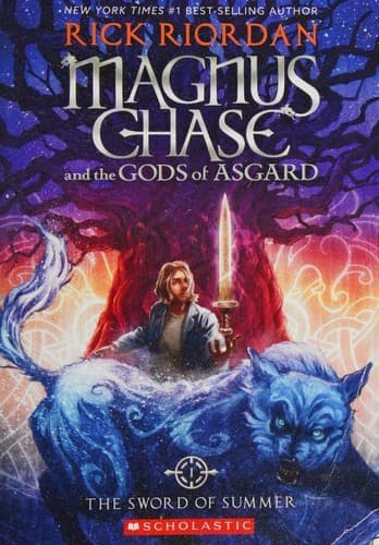 The Sword of Summer cover backdrop