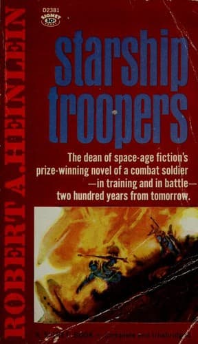 Starship Troopers cover backdrop