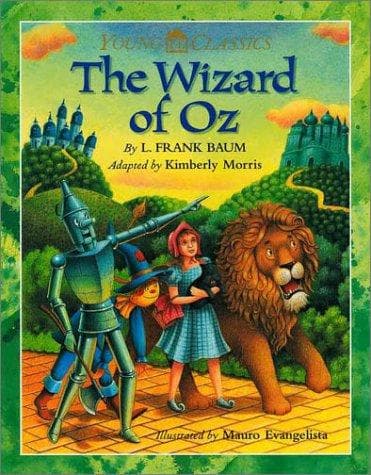 The Wonderful Wizard of Oz cover backdrop