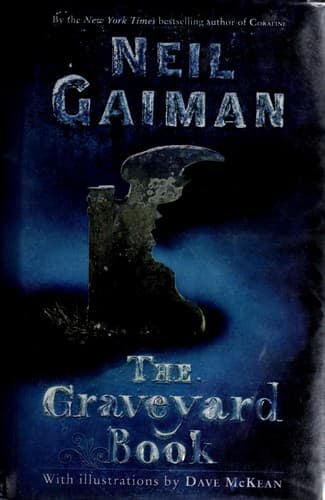 The Graveyard Book cover backdrop