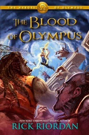 The Blood of Olympus cover backdrop