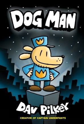 Dog Man cover backdrop