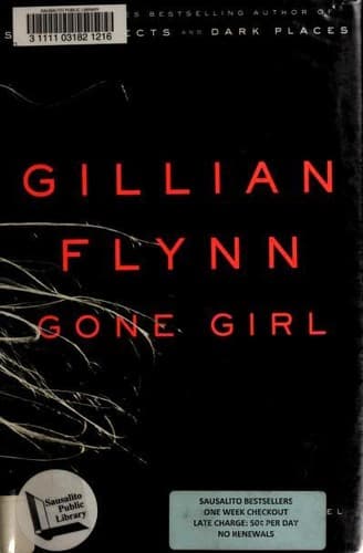 Gone Girl cover backdrop