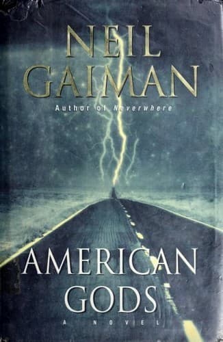 American Gods cover backdrop