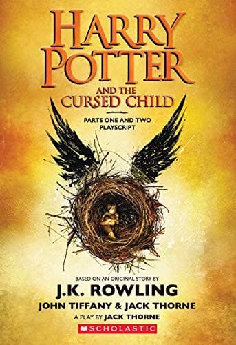 Harry Potter and the Cursed Child cover backdrop