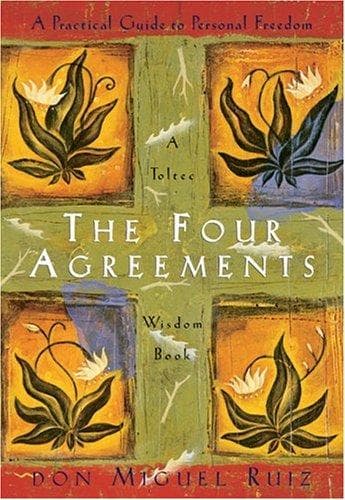 The Four Agreements cover backdrop