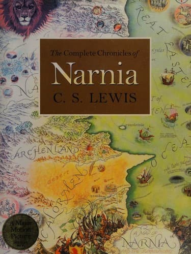 The Chronicles of Narnia cover backdrop