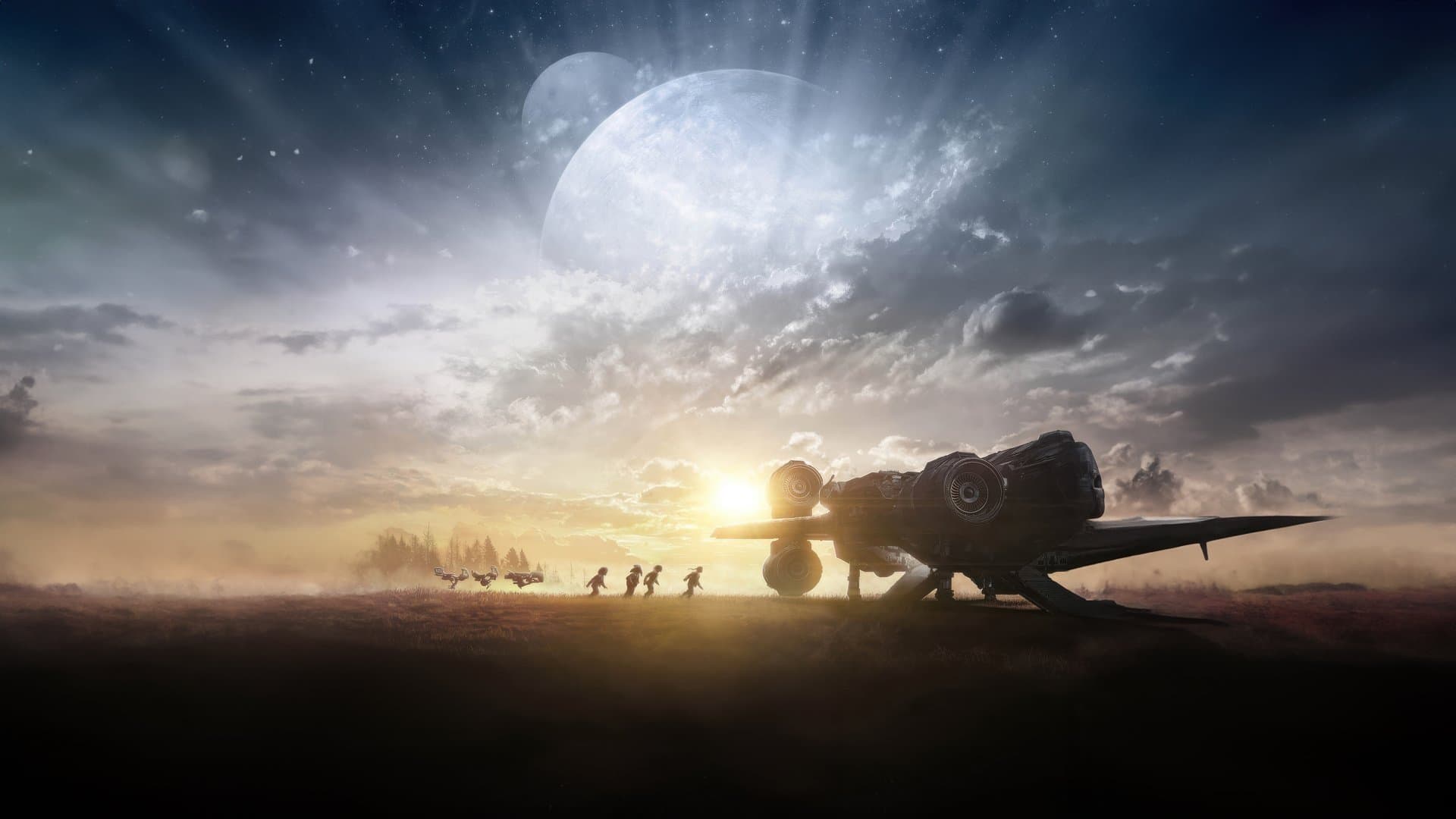 Star Wars: Skeleton Crew backdrop
